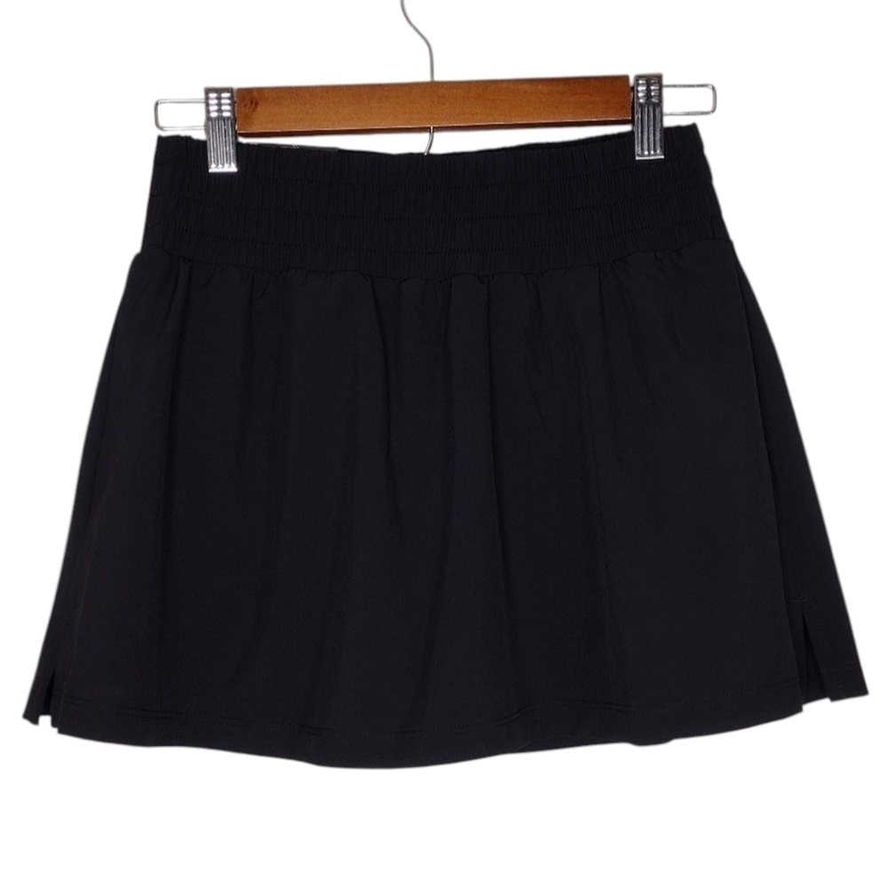 NWT GAP Black Running Athletic Golf Casual Skater Mini Skirt Sz XS